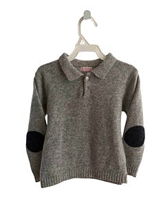 LA COQUETA  GRAY WOOL   SWEATER