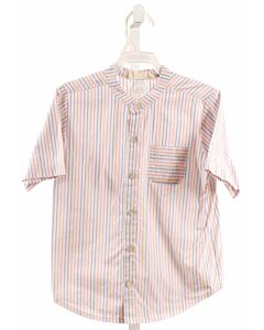 HANNAH KATE  MULTI-COLOR  STRIPED  DRESS SHIRT