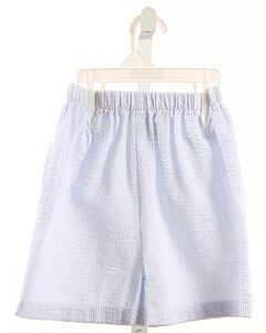 SOUTHERN SUNSHINE KIDS  LT BLUE SEERSUCKER STRIPED  SHORTS