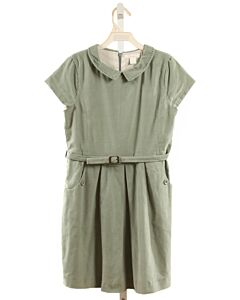 MARIE CHANTAL  GREEN CORDUROY   DRESS