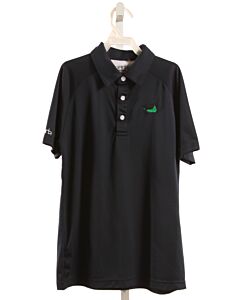 GARB  NAVY   EMBROIDERED KNIT SS SHIRT