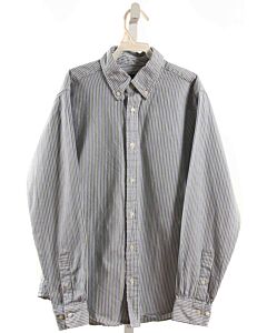 BROOKS BROTHERS  GREEN  STRIPED  DRESS SHIRT