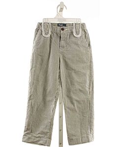 POLO BY RALPH LAUREN  CHAMBRAY SEERSUCKER STRIPED  PANTS