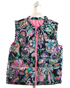 LILLY PULITZER  NAVY  FLORAL  VEST