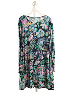 LILLY PULITZER  NAVY  FLORAL  KNIT DRESS