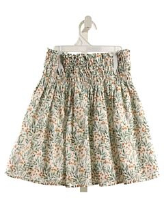 BELLA BLISS  GREEN  FLORAL  SKIRT