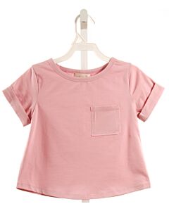 MIKI MIETTE  PINK    KNIT SS SHIRT