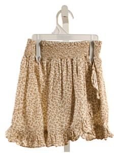 RYLEE & CRU  BROWN  FLORAL  SKIRT
