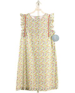 LITTLE ENGLISH  MULTI-COLOR  FLORAL  DRESS