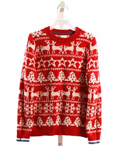 MINI BODEN  RED    SWEATER