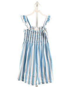 HANNA ANDERSSON  BLUE KNIT STRIPED  DRESS