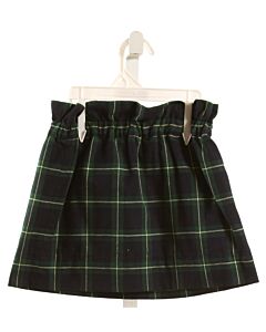 THE BEAUFORT BONNET COMPANY  GREEN  PLAID  SKIRT