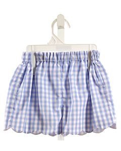LITTLE ENGLISH  BLUE  GINGHAM  SHORTS