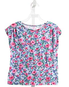 MAYORAL  PINK  FLORAL  SLEEVELESS SHIRT