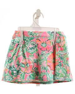 LILLY PULITZER  GREEN  FLORAL  SKORT