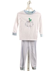 CLASSIC WHIMSY  LT BLUE   APPLIQUED LOUNGEWEAR
