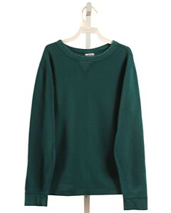 HANNA ANDERSSON  GREEN    KNIT LS SHIRT