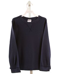 HANNA ANDERSSON  NAVY    KNIT LS SHIRT