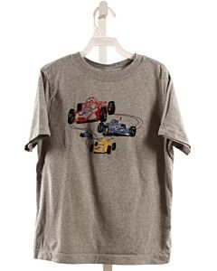 HANNA ANDERSSON  GRAY KNIT  PRINTED DESIGN T-SHIRT