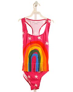 STELLA MCCARTNEY  PINK   PRINTED DESIGN 1-PIECE SWIMSUIT