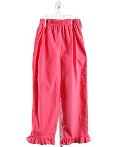 THE BUBBLE BEE  PINK CORDUROY   PANTS WITH RUFFLE