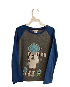 LITTLE MARC JACOBS  GRAY   PRINTED DESIGN T-SHIRT