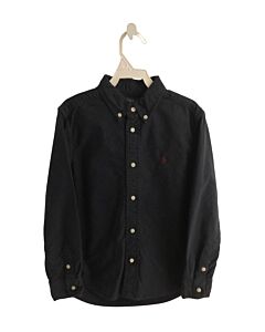 POLO BY RALPH LAUREN  NAVY    DRESS SHIRT