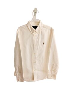 RALPH LAUREN  WHITE    DRESS SHIRT