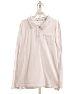 MINNOW  WHITE    KNIT LS SHIRT
