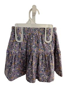 BISBY BY LITTLE ENGLISH  PURPLE  FLORAL  SKORT