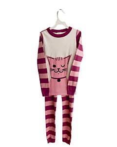 HANNA ANDERSSON  PURPLE  STRIPED PRINTED DESIGN LOUNGEWEAR