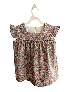 MARY & GRACE  MULTI-COLOR    SHIRT-SS WITH RUFFLE