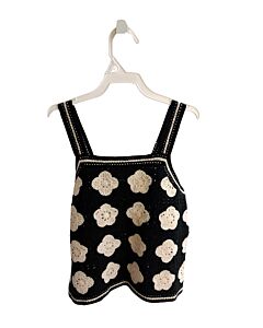 ZARA  BLACK    SLEEVELESS SHIRT