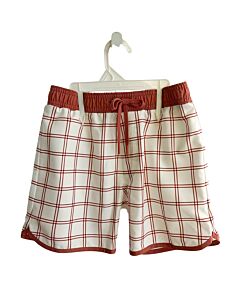 MINNOW  PINK  WINDOWPANE  SWIM TRUNKS