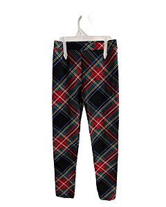 CREWCUTS  RED  PLAID  LEGGINGS