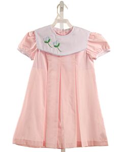 THE BEAUFORT BONNET COMPANY  PINK  FLORAL APPLIQUED DRESS