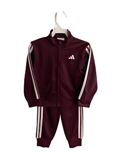 Adidas  MAROON    2-PIECE OUTFIT
