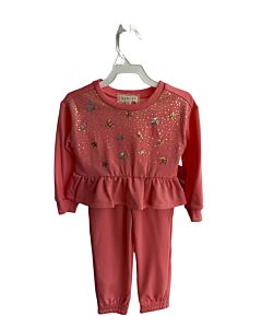 BTWEEN  PINK  POLKA DOT  2-PIECE OUTFIT