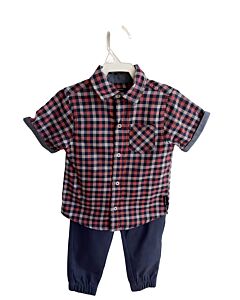 BEN SHERMAN  BLUE  PLAID  2-PIECE OUTFIT