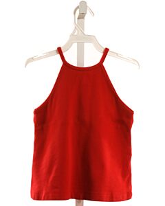 BISBY BY LITTLE ENGLISH  RED KNIT   SLEEVELESS SHIRT