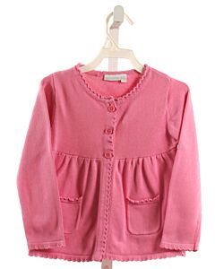 JOJO MAMAN BEBE  PINK KNIT   CARDIGAN