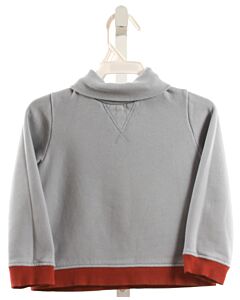 LA COQUETA  BLUE KNIT   SHIRT-LS