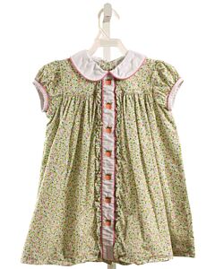 LITTLE ENGLISH  GREEN  FLORAL  DRESS
