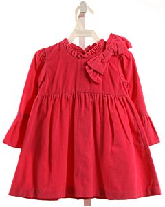 SHRIMP & GRITS  HOT PINK CORDUROY   DRESS