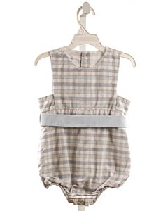 DONDOLO  LT BLUE  PLAID  BUBBLE
