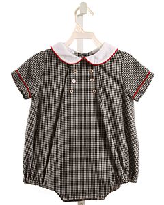 LULI & ME  BLACK  GINGHAM  BUBBLE