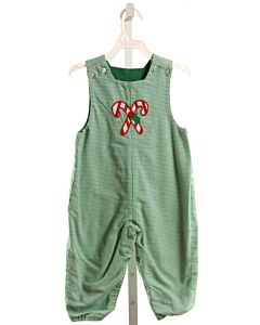 BAILEY BOYS  GREEN  HOUNDSTOOTH APPLIQUED LONGALL