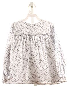 MARY & GRACE  BLUE  FLORAL  DRESS SHIRT