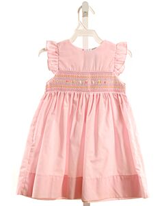 PRINCESS LIB  PINK   SMOCKED DRESS