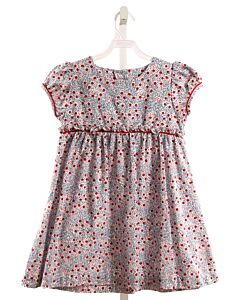 LITTLE ENGLISH  RED  FLORAL  DRESS